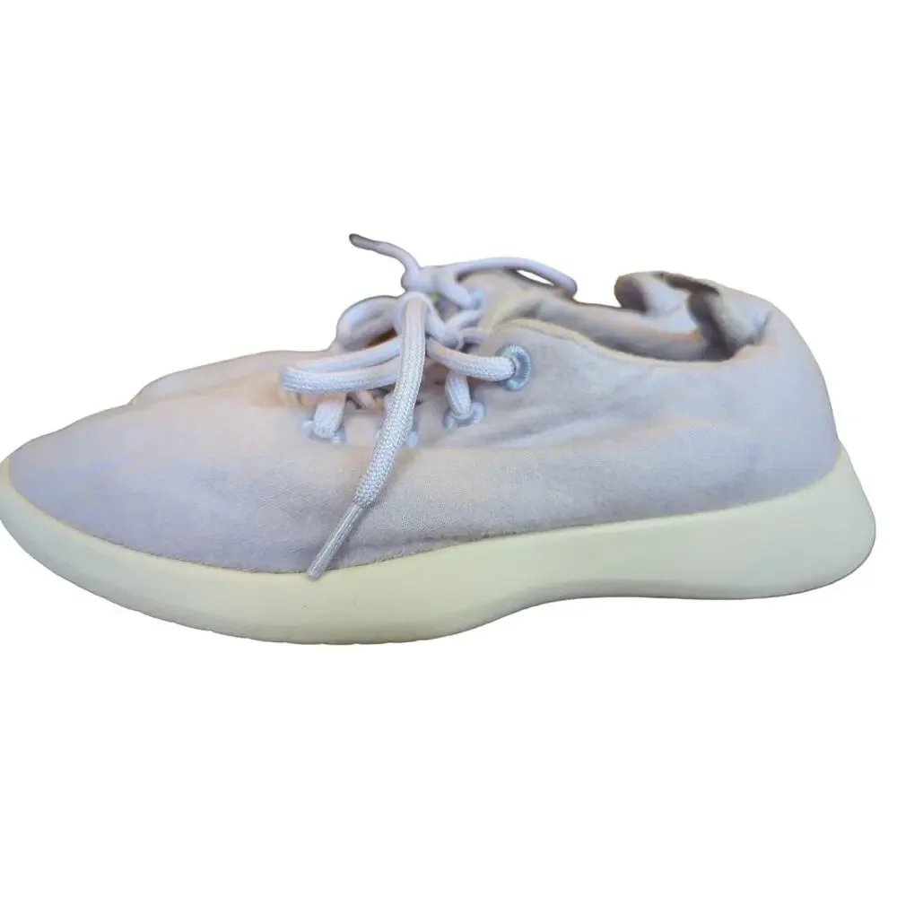 Allbirds Wool Runners Light Blue Lace Up Sneakers Women’s 8